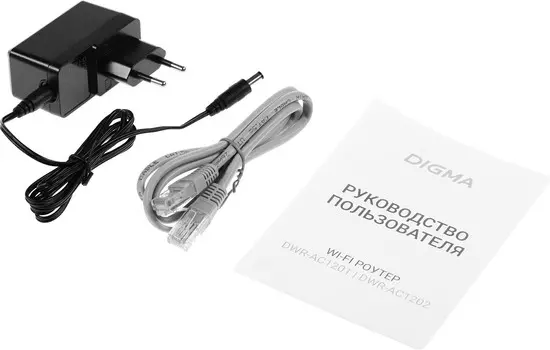 Роутер Digma DWR-AC1201 черный