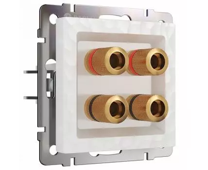 Розетка акустическая без рамки Werkel Hammer W1285001 (белый)