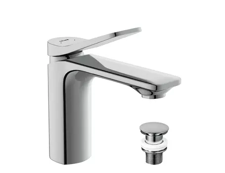Смеситель Cersanit Odra 63050 для раковины, с клик-клак