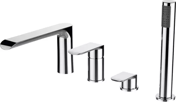 Смеситель Clever Start Elegance 61128 на борт ванны