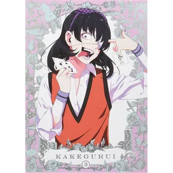 5d DIY аниме Kakegurui алмазная живопись игромания девушка полная круглая алмазная вышивка мозаика украшение для вышивки крестиком Full Round 20x30CM