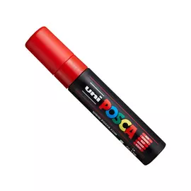Маркер UNI "POSCA" PC-17K, 15,0 мм, наконечник скошенный, цвет красный