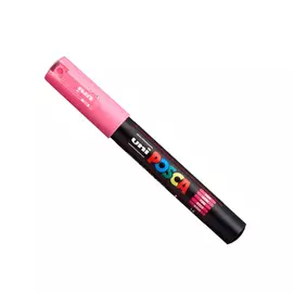 Маркер UNI "POSCA" PC-1M, 0,7 мм, наконечник пулевидный, цвет розовый