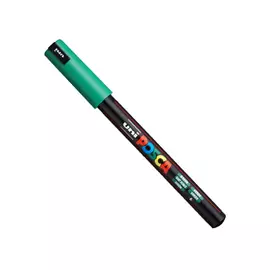 Маркер UNI "POSCA" PC-1MR, 0,7 мм, наконечник игольчатый, цвет зеленый