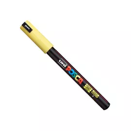 Маркер UNI "POSCA" PC-1MR, 0,7 мм, наконечник игольчатый, цвет желтый
