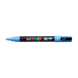 Маркер UNI "POSCA" PC-3M, 0,9-1,3 мм, наконечник пулевидный, №48 цвет голубое небо