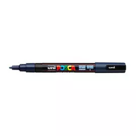 Маркер UNI "POSCA" PC-3M, 0,9-1,3 мм, наконечник пулевидный, №9 цвет темно-синий