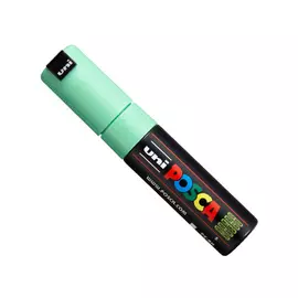 Маркер UNI "POSCA" PC-8K, до 8,0 мм, наконечник скошенный, цвет салатовый