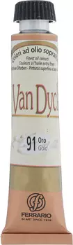 Масло Ferrario "VAN DYCK" 20 мл металлик золото
