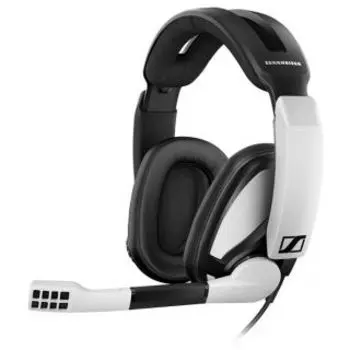 Компьютерная гарнитура Sennheiser GSP 301 черный/белый (507202)