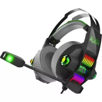 Компьютерная гарнитура Smartbuy RUSH STORMER SBHG-5200 черный/зеленый