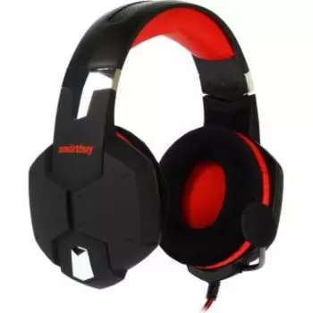 Компьютерная гарнитура SmartBuy RUSH VIPER (SBHG-2200) черный/красный