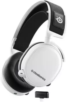 Компьютерная гарнитура Steelseries Arctis 7+ белый/черный (61461)