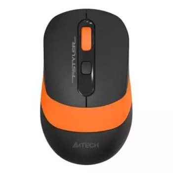 Компьютерная мышь A4Tech Fstyler FG10S черный/оранжевый