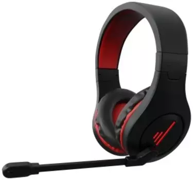 Компьютерная гарнитура Oklick GMNG HS-L325G черный/красный