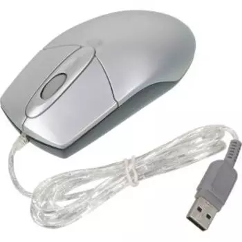 Компьютерная мышь A4Tech OP-720 3D USB серебристый