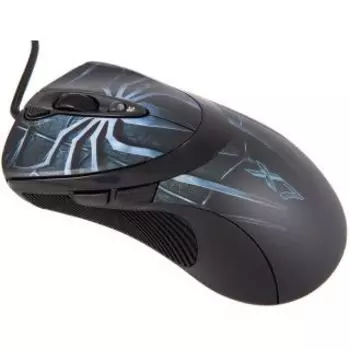 Компьютерная мышь A4Tech Oscar Editor XL-747H рисунок/голубой