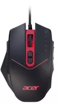 Компьютерная мышь Acer Nitro NMW120 черный и красный