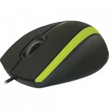 Компьютерная мышь Defender MM-340 Black/Green (52346)