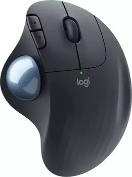 Компьютерная мышь Logitech Ergo M575 графитовый (910-005875)