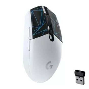 Компьютерная мышь Logitech G305 белый/черный (910-006053)