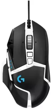 Компьютерная мышь Logitech G502 SE HERO черный/белый (910-005732)