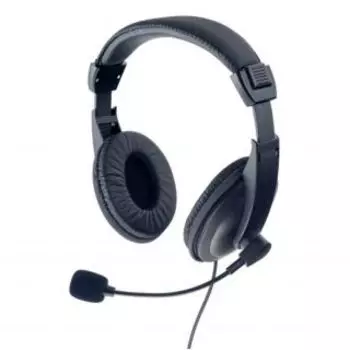 Компьютерная гарнитура Perfeo U-TALK черный (PF-A4405)