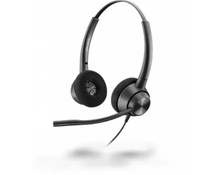 Компьютерная гарнитура Plantronics EP320 черный (214573-01)