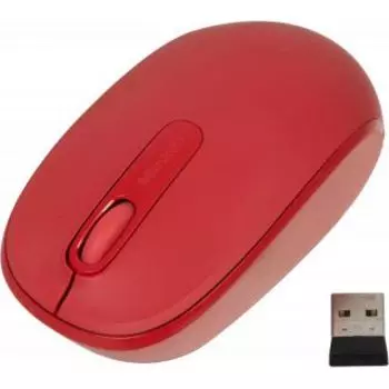 Компьютерная мышь Microsoft Mobile Mouse 1850 красный (U7Z-00034)