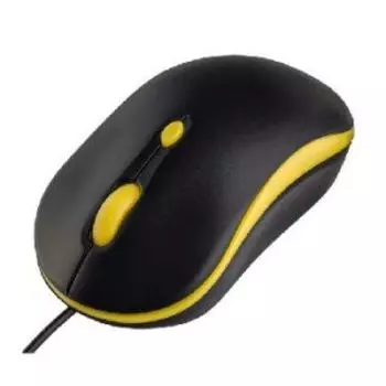 Компьютерная мышь Perfeo MOUNT PF-A4510 черный/желтый