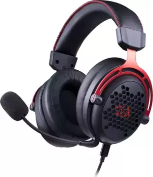 Компьютерная гарнитура Redragon Diomedes USB черные (71126)