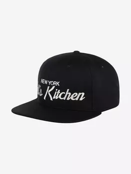 Бейсболка с прямым козырьком HOOD 100-MWL001-NY022-BK Hells Kitchen II (черный), Черный