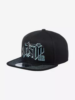 Бейсболка с прямым козырьком STETSON 7781122 BASEBALL CAP DIAMOND (черный), Черный