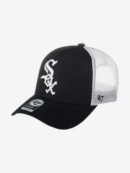 Бейсболка с сеточкой 47 BRAND B-BRANS06CTP-BK Chicago White Sox MLB (черный), Черный