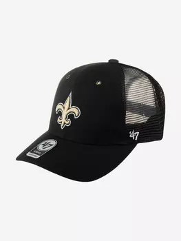 Бейсболка с сеточкой 47 BRAND Carhartt collab New Orleans Saints NFL (черный), Черный