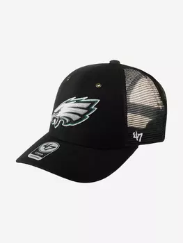Бейсболка с сеточкой 47 BRAND Carhartt collab Philadelphia Eagles NFL (черный), Черный