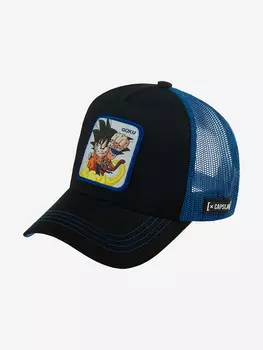 Бейсболка с сеточкой CAPSLAB CL/DB1/1/GOK2 Dragon Ball Goku (черный), Черный