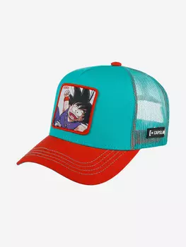 Бейсболка с сеточкой CAPSLAB CL/DB2/1/GOK2 Dragon Ball Goku (голубой), Голубой