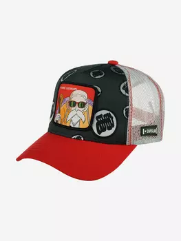 Бейсболка с сеточкой CAPSLAB CL/DB2/1/KAM2 Dragon Ball Kame (серый), Серый