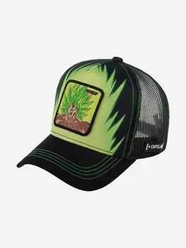 Бейсболка с сеточкой CAPSLAB CL/DBSB1/1/BRO2 Dragon Ball Broly (черный), Черный