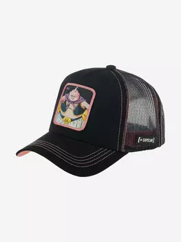 Бейсболка с сеточкой CAPSLAB CL/DBZ3/1/BIG3 Dragon Ball Majin Buu (черный), Черный