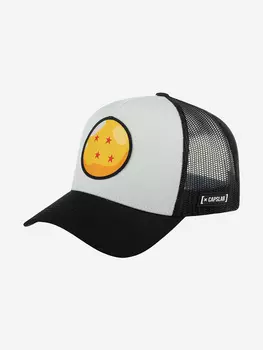 Бейсболка с сеточкой CAPSLAB CL/DBZ3/1/CRI2 Dragon Ball Four Star Ball (белый), Белый