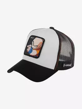 Бейсболка с сеточкой CAPSLAB CL/DBZ3/1/KRI Dragon Ball Krillin (белый), Белый