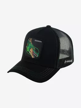 Бейсболка с сеточкой CAPSLAB CL/DBZ3/1/SHEN3 Dragon Ball Shenron (черный), Черный