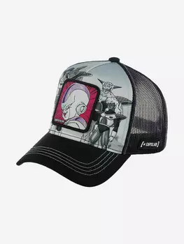 Бейсболка с сеточкой CAPSLAB CL/DBZ4/1/ARM Dragon Ball Emperor (серый), Серый