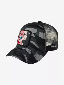 Бейсболка с сеточкой CAPSLAB CL/DBZ5/1/BUU3C Dragon Ball Majin Buu (серый), Серый