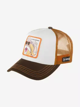 Бейсболка с сеточкой CAPSLAB CL/DBZ7/1/CT/KAM Dragon Ball Kamesennin (коричневый), Коричневый