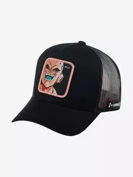 Бейсболка с сеточкой CAPSLAB CL/DBZ/1/BUU Dragon Ball Majin Buu (черный), Черный