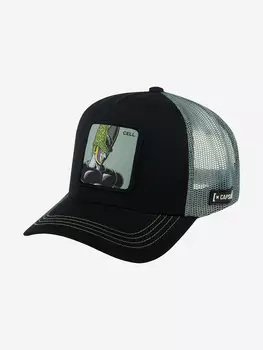 Бейсболка с сеточкой CAPSLAB CL/DBZ/1/CELB Dragon Ball Cell (черный), Черный