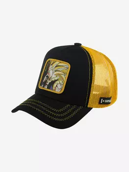 Бейсболка с сеточкой CAPSLAB CL/DBZ/1/GOT2 Dragon Ball Gotenks Saiyan (черный), Черный